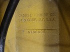 Crouse-hinds Yellow Warning Light 8 Inch Lens Incandescent All Metal