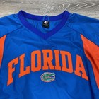 Florida Gators Jacket Mens Xl Blue Orange Ncaa Football Starter Windbreaker