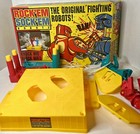 Rock  em Sock  em Robots Game Mattel 100  Complete W  Box   Instructions