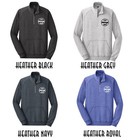 Ink Stitch Design Your Own Custom Logo Texts Stitching Unisex Quarter Zip Up