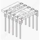 Lead Frame Pins  100 Units  pins   Pcb Mountable  Ic Pins  100mil 2 54mm Centers