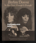 Donna Summer Files    Various Clippings  Pictures  Ads And or Articles 