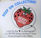 Individual Trend Retro Scratch N Sniff Stinky Stickers  106 Types  Pick Scent