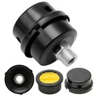 2x Air Compressor Metal Filter Intake Filter Noise Muffler Silencer 1 2  Pt 20mm