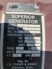 Superior Diesel Generator  Model 150r161  3phase 1800rpm Kw150 Amps225