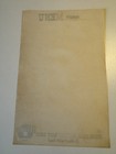 Vintage Hires Real Old Time Root Beer  - Paper Soda Menu Sheet Unused