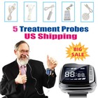Lastek 6 In 1 650nm Soft Laser Watch Therapy Device 5 Probes Home Medical Tools