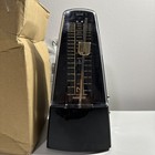 Nikko Seiki Metronome Standard Black 226 For Musical Instrument Made In Japan
