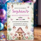 Editable Fairies Birthday Party Invitation  Girls Birthday Party  Digital Evite