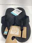 Reef Phantom 2 Sandals Flip Flops Thong Shoes Men 11 Black Comfort High Arch Nwt