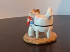 Wee Forest Folk M-113 Tidy Mouse Sweeping Vintage Retired Mint W  Box