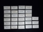 De Reszke Millhoff Cigarette Cards Real Photographs 1st Series 1931 Complete Set