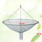 Foldable Fishing Bait Trap Crab Net Crawdad Shrimp Cast Dip Cage Fish Minnow New
