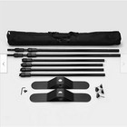 Voilamart Step And Repeat Display Backdrop Banner Stand 8  X 8  8  X 8 