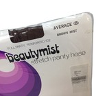 Beautymist Panty Hose Nos Stockings Nylons Reinforced Toe Full Panty Size B 7815
