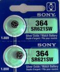 Murata   Sony 364 Sr621sw  5 Piece  Sr621 364 Silver Oxide Battery Us Seller 