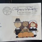 1961 Sen  Benjamin A  Smith  Jfk Replacement  Thanksgiving Cover To Constituent