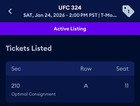 Ufc 324 Tickets