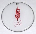 Corey Taylor Slipknot Signed Autograph 12  Drumhead Beckett Witness Coa