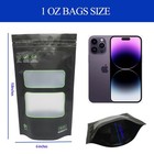 1 Ounce Bags 50 Pack Lock   Seal Storage   Curing Bags Heat Sealable Upright    