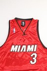 Adidas Official Nba Dwayne Wade  3 Miami Heat Stitched Jersey Size 50
