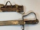 260711 Rare Haile Selassie Ethiopian National Guard Sword In Scabbard - Ethiopia