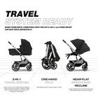 Cybex Balios S Lux Toddler And Baby Stroller - Silver Frame moon Black