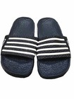 Mens Slip On Sport Sandals Slides Rubber Flip Flops Shower Slippers Navy 7 