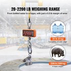 Digital Crane Scale Industrial Hanging Scale 2200 Lbs 1000 Kg Heavy Duty
