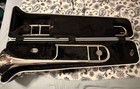 Vtg 1965 66 King 2b Silversonic Trombone  Sterling Silver  Case And Accessories