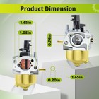 Gx160 Carburetor For Predator 4000 Watt Portable Gas Generator Engine 6 5 Hp