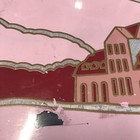 Rare Historic Winery Inglenook Navalle Rutherford Ca  Stained Glass Sign