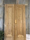 Antique French Double Doors  38 5x100  European Thick Molding Design B71