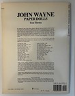 John Wayne Paper Dolls Tom Tierney 1984 Vintage Uncut Collectible Book