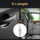 Key Decoder 2 In 1 Portable Lock Picking Set Hook And Pickup Tool Kit Ergonomic