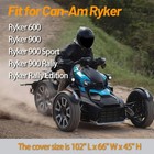 Full Cover For Can Am Ryker 600 900 Sport Rally 420d All Weather Waterproof 