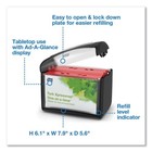 Tork 6232100 Xpressnap Tabletop Napkin Dispenser  7 9 X 5 6 X 7 9  Black