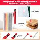 8 In 1 Rafter Square With Carpenter Pencil  7in Multi-purpose Carpenter Square T