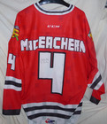 2016 17 Portland Winterhawks Game Worn Used Chl Hockey Jersey Stem Pixel  4