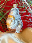 Old World Christmas Hungry Squirrel Blown Glass Christmas Ornament Owc New 3 25 