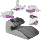 Sweet Spot Couple Pillow Couple Pillow Hip Pad Wedge Pillow Memory Foam 27  angle