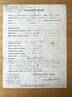 Wwi 1919 Military Honorable Discharge Papers Ohio