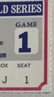 1980 Game 1 World Series Ticket Stub