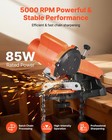 Vevor Electric Chainsaw Sharpener 85w Saw Chain Sharpener With 2 Grinding Wheels