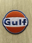 Gulf Oil Patch Iron On Embroidered New