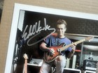 Eddie Van Halen Signed Promotional Photo Autographed Namm Show   Laminate Evh
