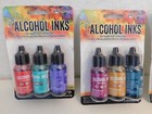Ranger Tim Holtz Alcohol Inks  3 Pack   5 Fl Oz Lot Of 4 Set A
