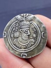 1 Sasanian Empire Silver Khusro Ii  591-628 Ad  Large Silver Coin 6 3g 31 8mm