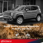 Fit For 2015-2017 Jeep Renegade Front Left   Right Black Bumper Cover Grille Kit
