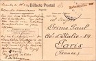 1913 Luanda Angola  Natives Rppc Picture Postcard Cover To Paris France